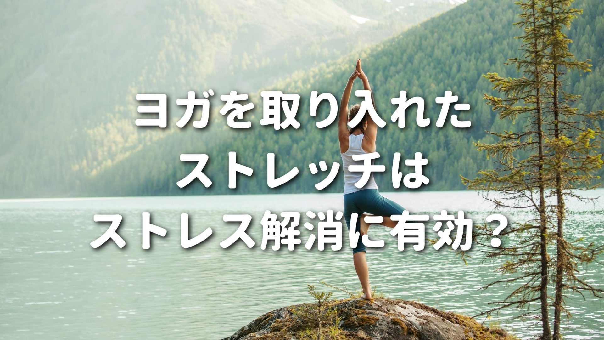 ヨガを取り入れたストレッチはストレス解消に有効？